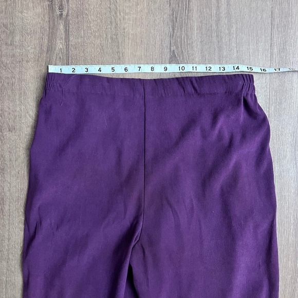 Bob Mackie Wearable Art Purple Firebird/Phoenix Embroidered Jacket and Pants Set - Picture 13 of 16